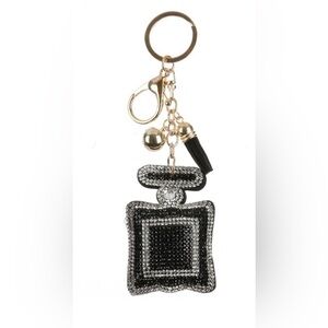 Perfume Bottle Bling Bag Charm/Keychain